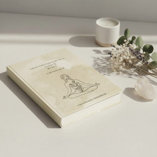Grounding Journal Mockup - Plain Spine